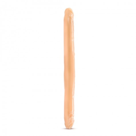 Телесный двусторонний фаллоимитатор B Yours 16" Double Dildo - 40,6 см.